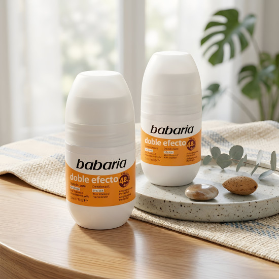 Babaria Double Effect Deodorant - 2 Pcs